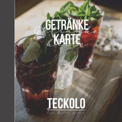 TECKOLO Getränkekarte Sommer 2025